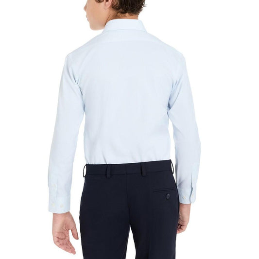 Big Boys Classic Fit Button Up Dress Shirt
