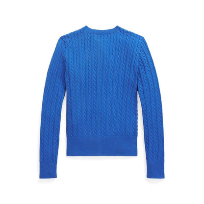 Mini-Cable Cotton Cardigan (Big Kids)