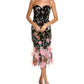 Marchesa Notte Printed Dress
