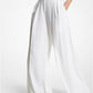 Double Crepe Sablé Wide-Leg Trousers