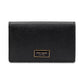 Katy Textured Leather Small Bifold Snap Wallet