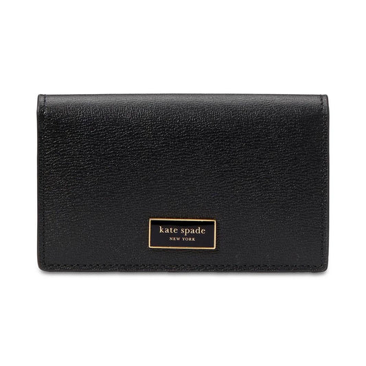 Katy Textured Leather Small Bifold Snap Wallet