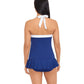 Bel Air Skirted Bandeau One-Piece