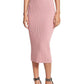 Womens Wool/Cashmere Blend Dressy Pencil Skirt