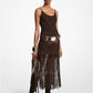 Fringed Suede Tank Dress