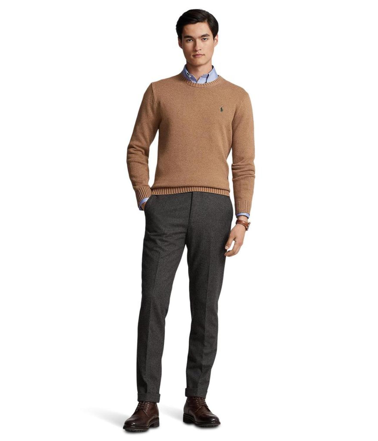 Cotton Crewneck Sweater