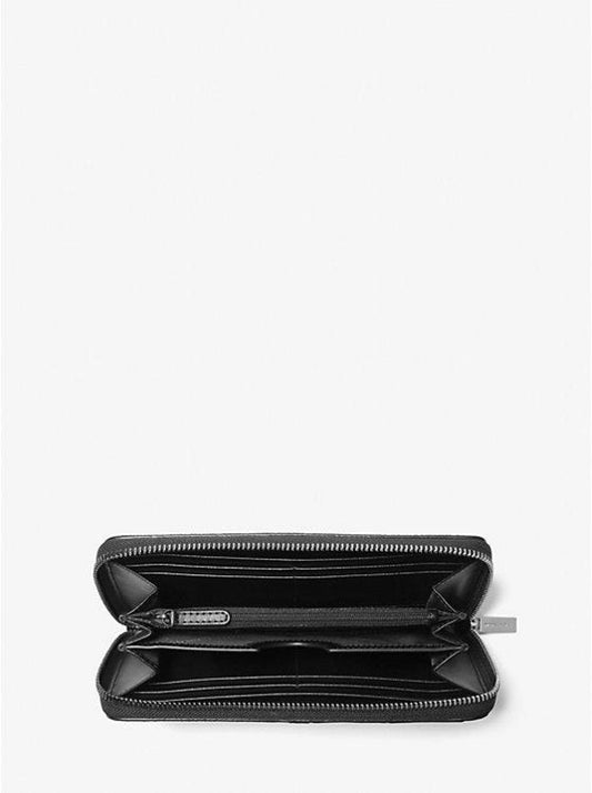Cooper Logo Stripe and Faux Leather Smartphone Wallet