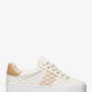 Poppy Logo Embossed Stripe Sneaker