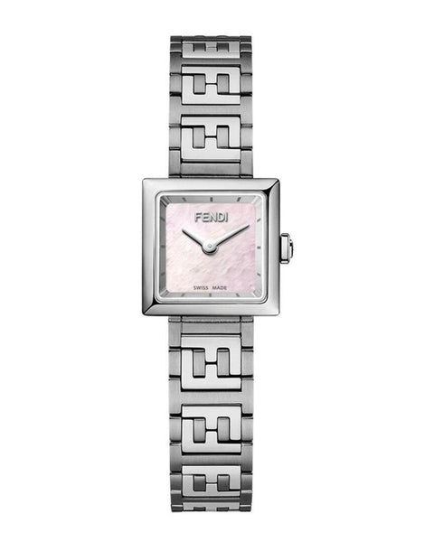 稀少 FENDI(フェンディ)Forever Malachite Diamond Ladies Watch Fendi Forever Diamond Bezel Malachite Dial Steel Bracelet Watch