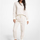 Logo Print Cotton Terry Joggers