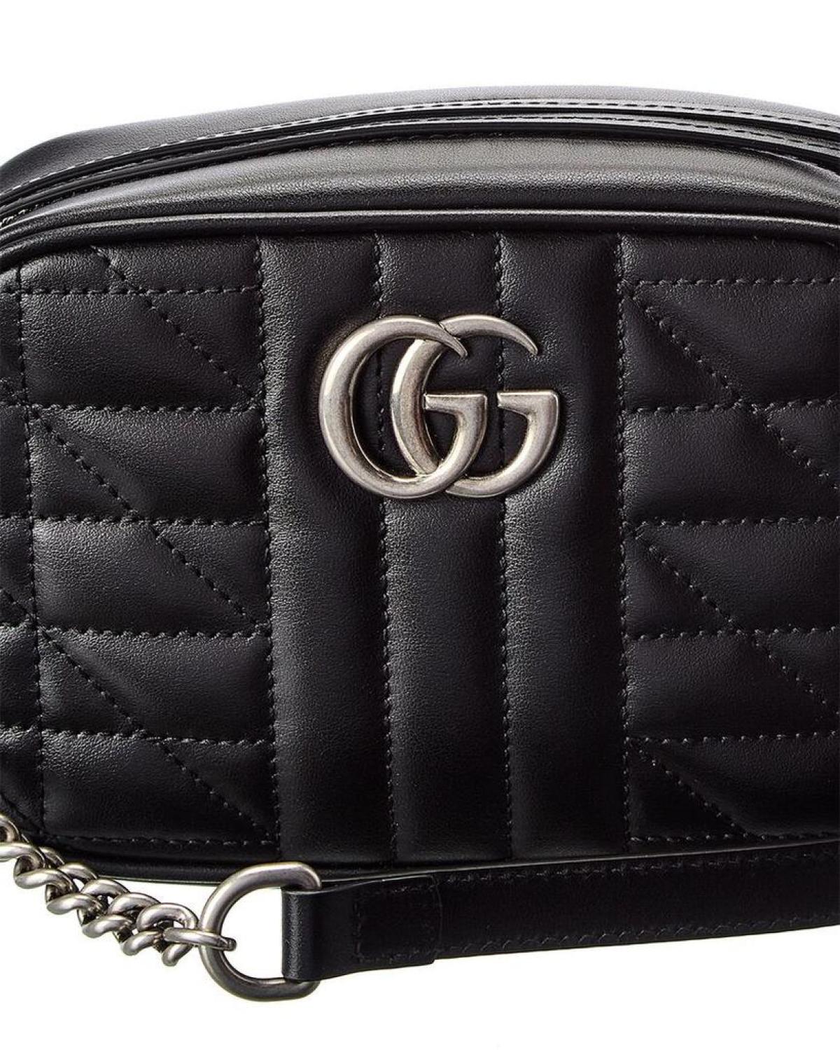 Gucci GG Marmont Mini Matelasse Leather Crossbody