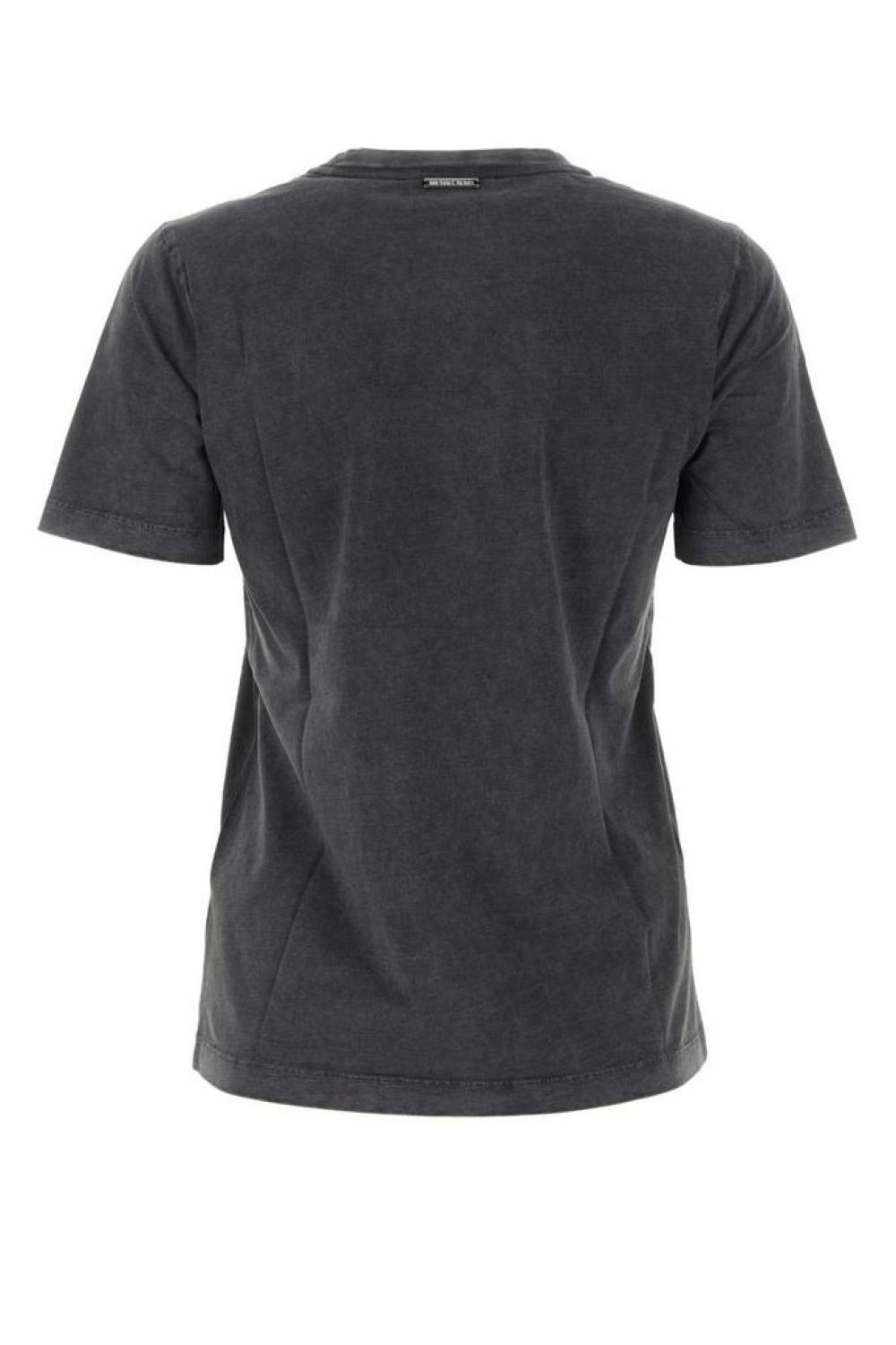 Michael Michael Kors Logo Embellished Crewneck T-Shirt