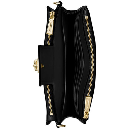 Ruby Small Double Zip Leather Crossbody