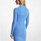 Ribbed Merino Wool Blend Dress
