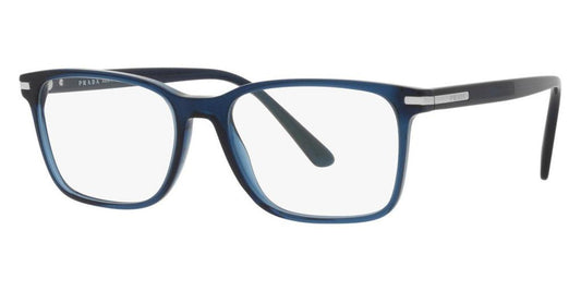 Prada Men's PR-14WV-08Q1O1 Fashion 56mm Blue Crystal Opticals