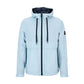 Regular-fit hooded jacket in UV-reactive fabric