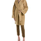 Michael Kors Collection Melton Wool Bathrobe Coat
