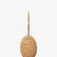 Gramercy Rattan and Leather Minaudie re