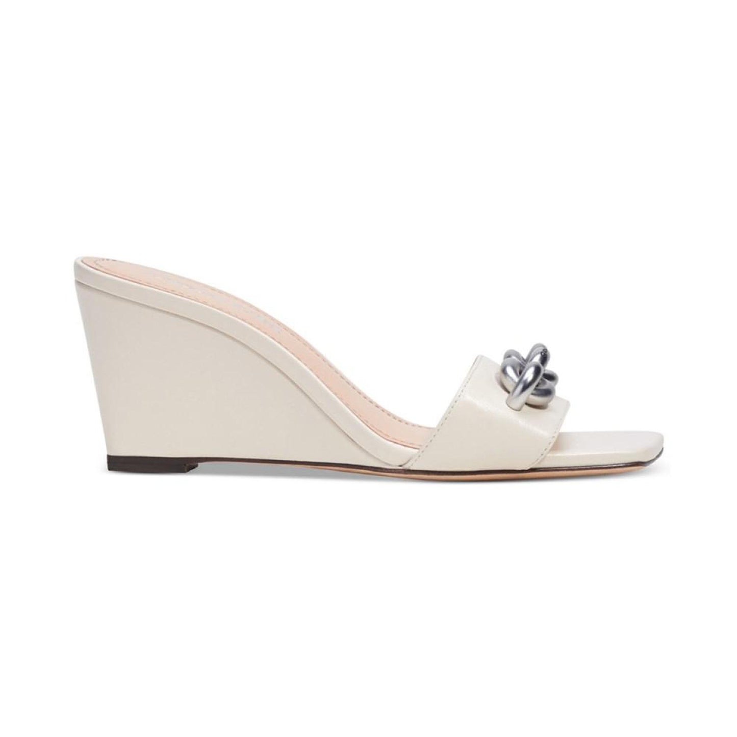 Women's Elsie Chain-Trimmed Slide Wedge Sandals
