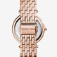 Darci Pavé Rose Gold-Tone Watch