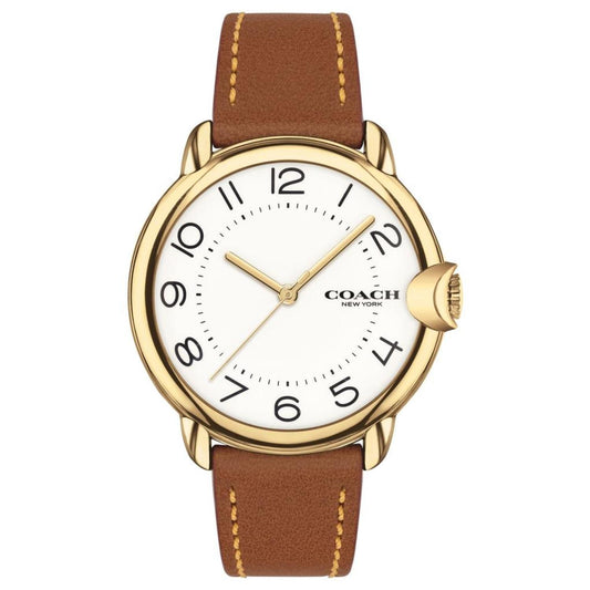 Coach Women's Arden White Dial Watch