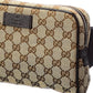 Gucci GG Canvas & Leather Belt Bag