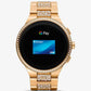Gen 6 Camille Pavé Gold-Tone Smartwatch