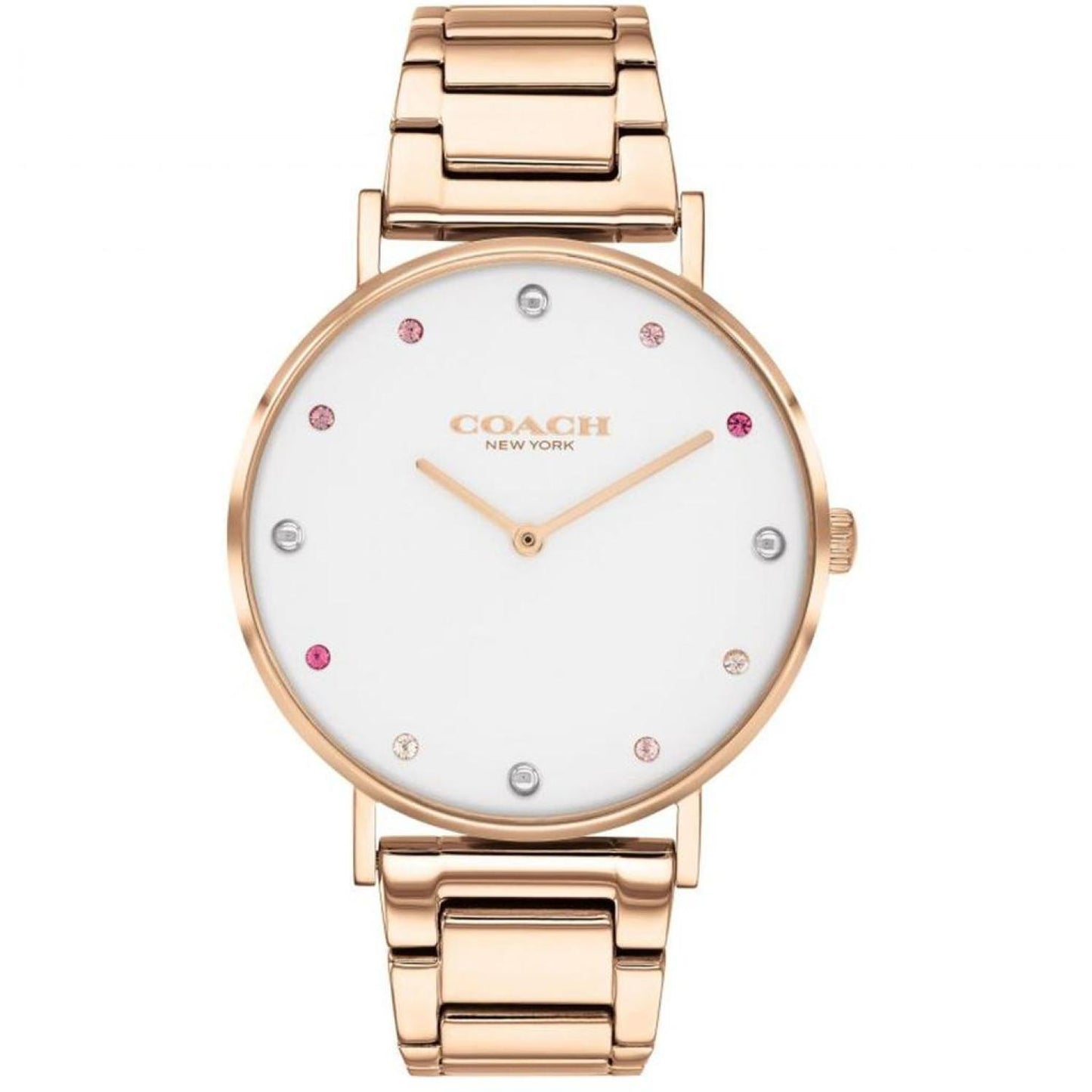Coach Women's Perry White Dial Watch