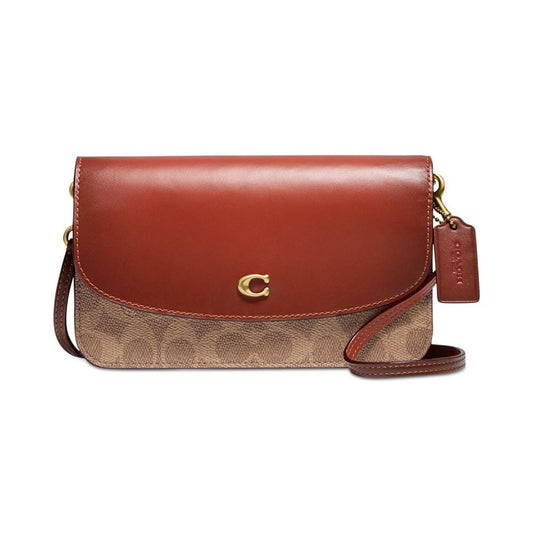 Signature Coated Canvas Hayden Crossbody with Removable Strap