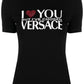 Versace T-shirts and Polos Black