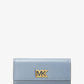 Mimi Large Saffiano Leather Bi-Fold Wallet