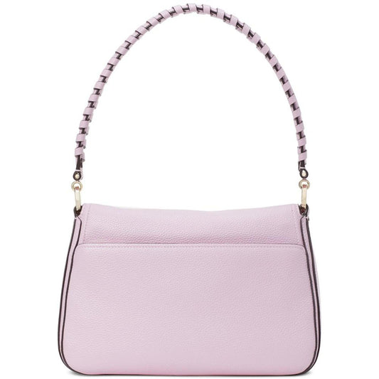 Hudson Pebbled Leather Small Convertible Flap Shoulder Bag