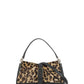 Furla Leopard Patterned Foldover Top Tote Bag