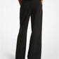 Crepe Wide-Leg Pants