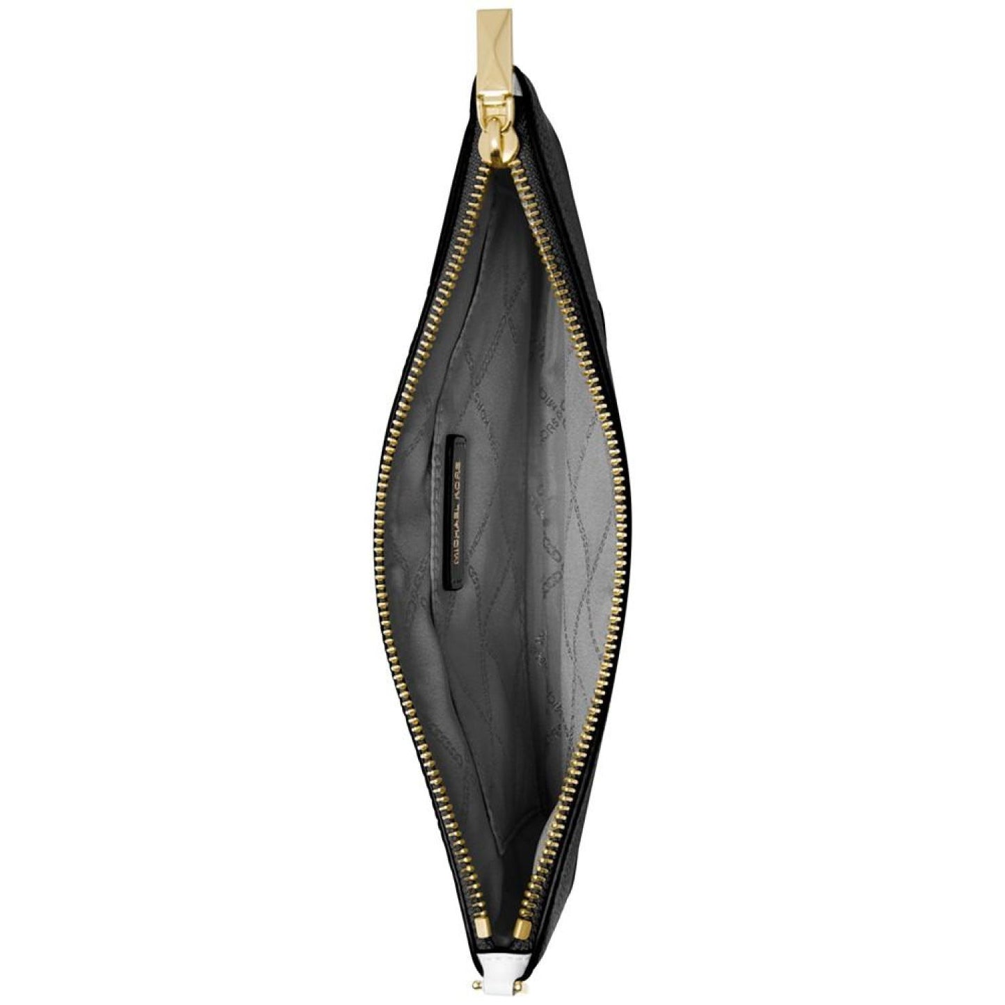 Jet Set Large Leather Top Zip Wristlet