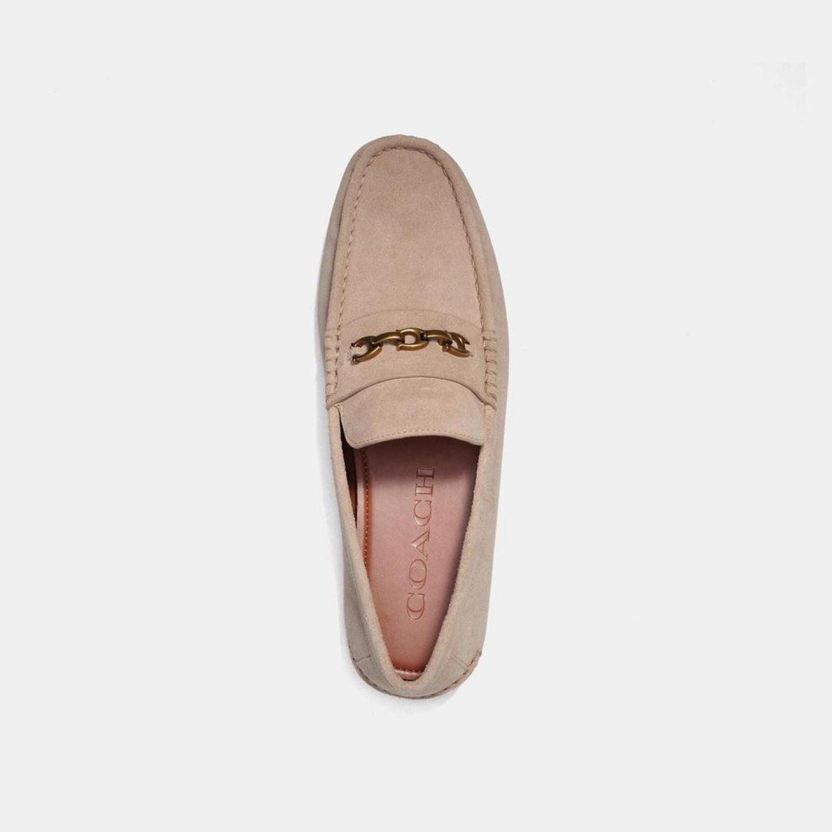 Coach Mott Driver In Suede Style C8833 Tan size 10D COACH Mott Driver Lofer Review - YouTube main image 4