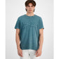 Men's Acid-Washed Tonal Logo Appliqué T-Shirt