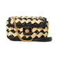 Evelyn Mini Raffia Crossbody