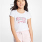 Printed Stretch Cotton T-Shirt