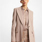 Georgina Double Crepe Sablé Blazer