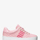 Poppy Logo Embossed Stripe Sneaker
