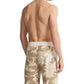 Hanging Enzyme Wash Waffle Sleep Shorts