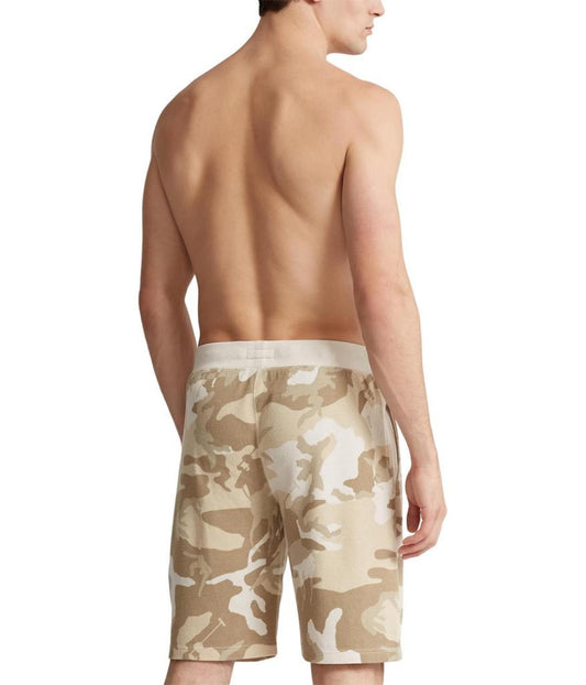 Hanging Enzyme Wash Waffle Sleep Shorts