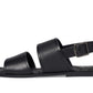 Leather Two Strap Sandal
