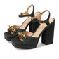 Nicolette Suede Sandal