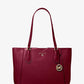 Mae Medium Pebbled Leather Tote Bag