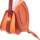 Chloé Marcie Small Leather Saddle Bag