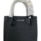 Michael Kors Mercer Leather Satchel Crossbody Bag