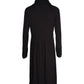 Max Mara Weekend Embroidery Floral Dress in Black Viscose
