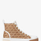 Gertie Color-Block Logo Jacquard High-Top Sneaker